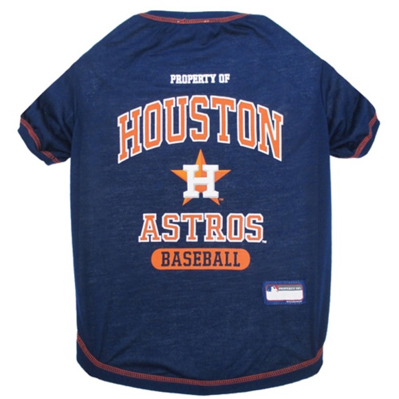 HOUSTON ASTROS MLB Pets First Dog Pet Tee Shirt - Picture 1 of 2